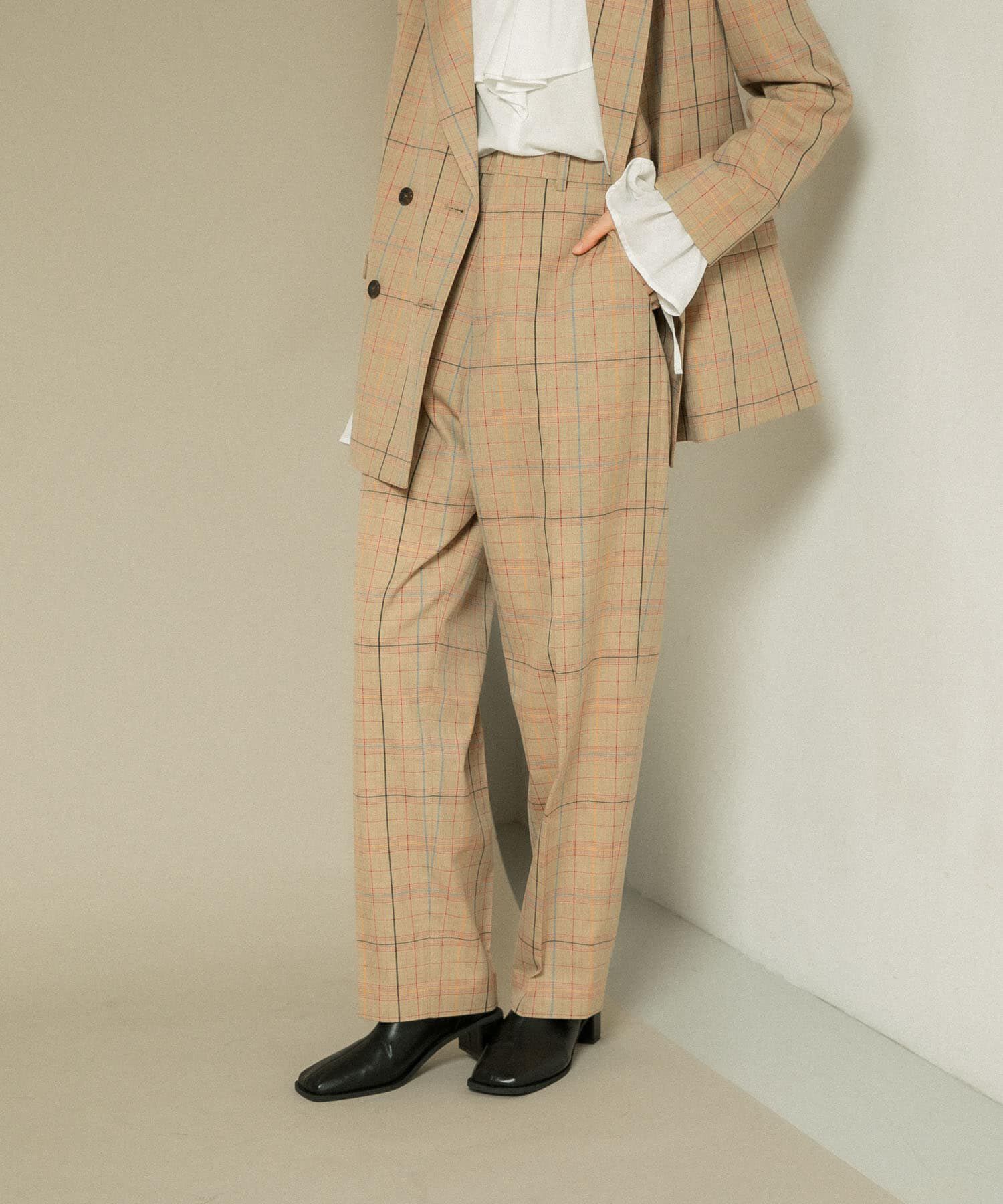  「ウール混ルーズパンツ」|その他|