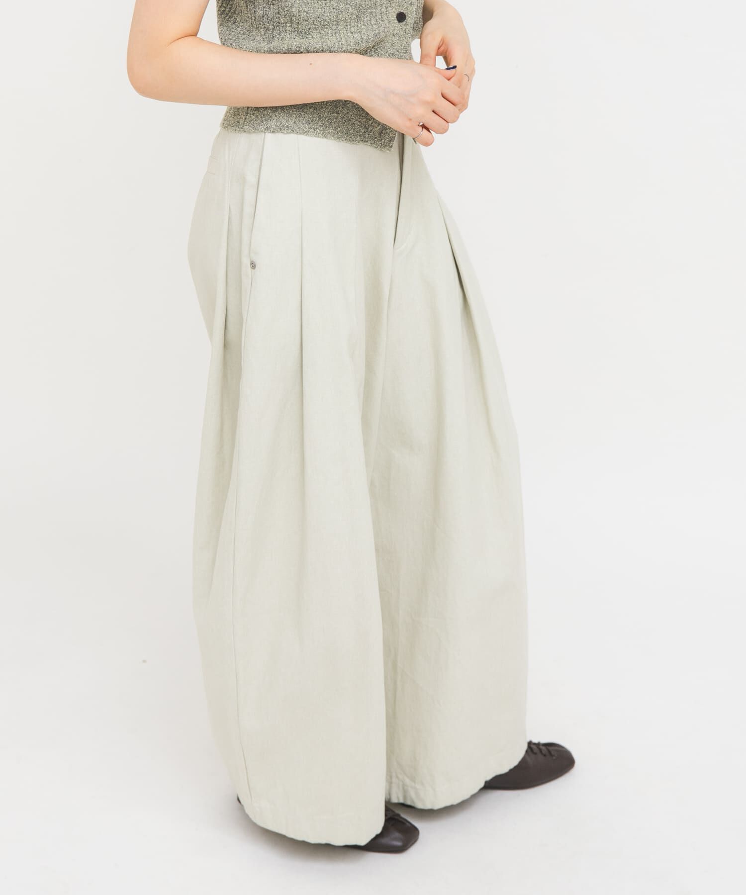  「ユーズドライクタックWIDEパンツ」|その他|