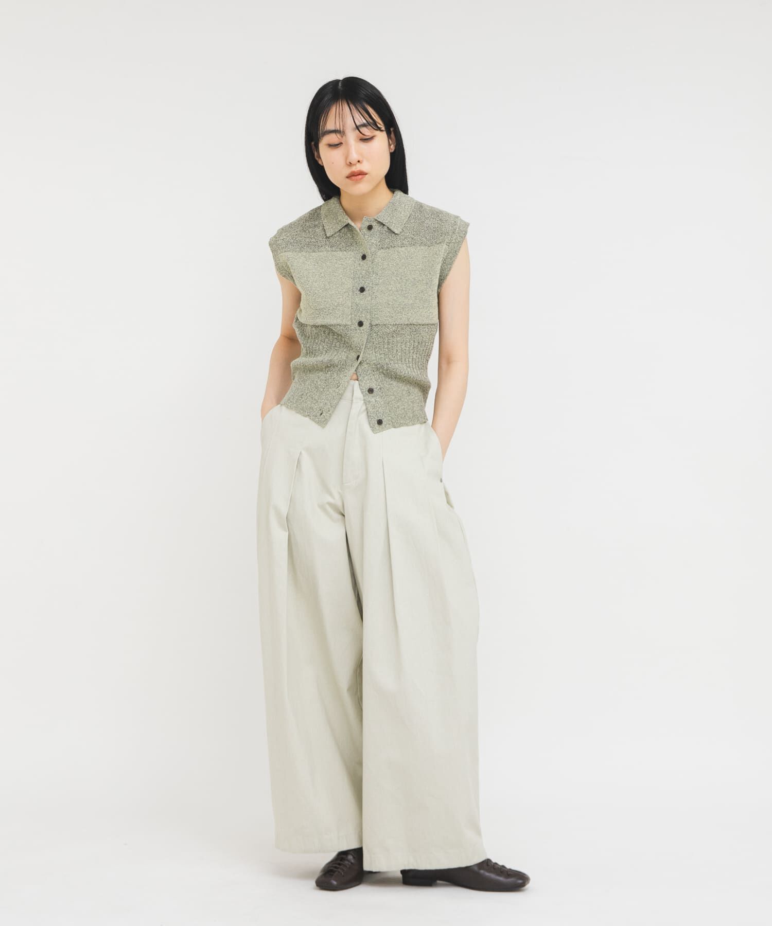  「ユーズドライクタックWIDEパンツ」|その他|