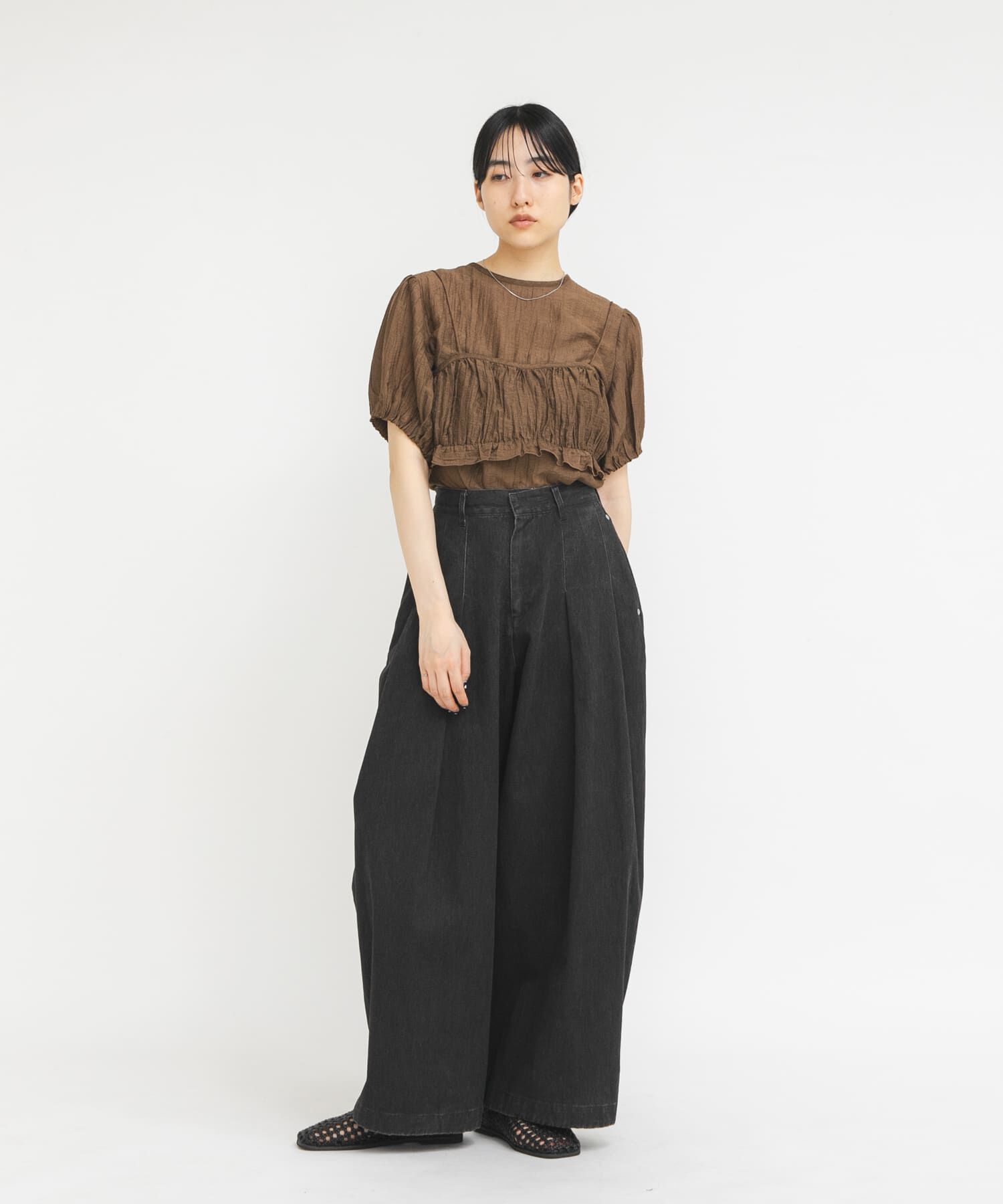  「ユーズドライクタックWIDEパンツ」|その他|