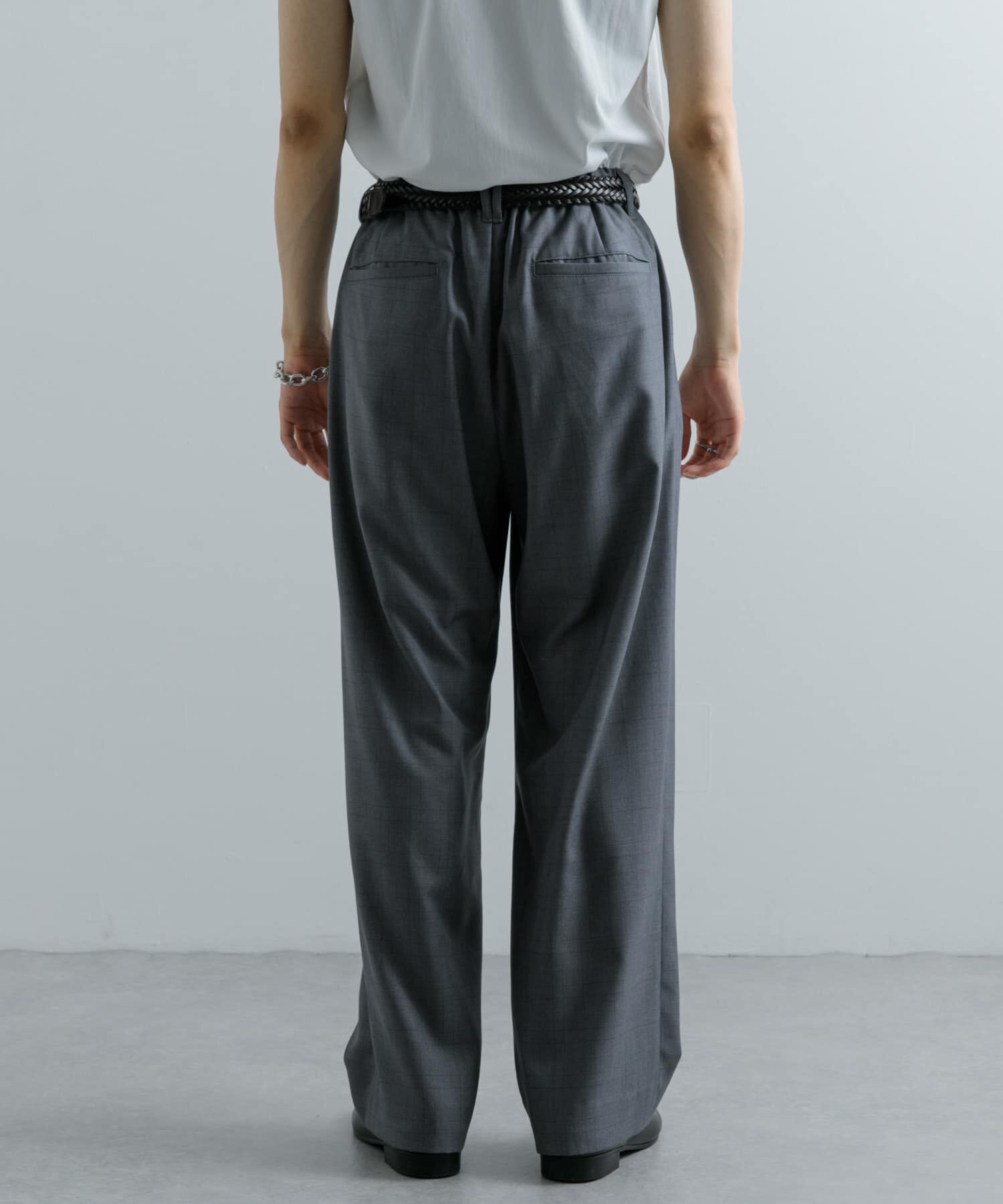 SENSE OF PLACE by URBAN RESEARCH「チェックワンタックワイドスラックス」|その他|