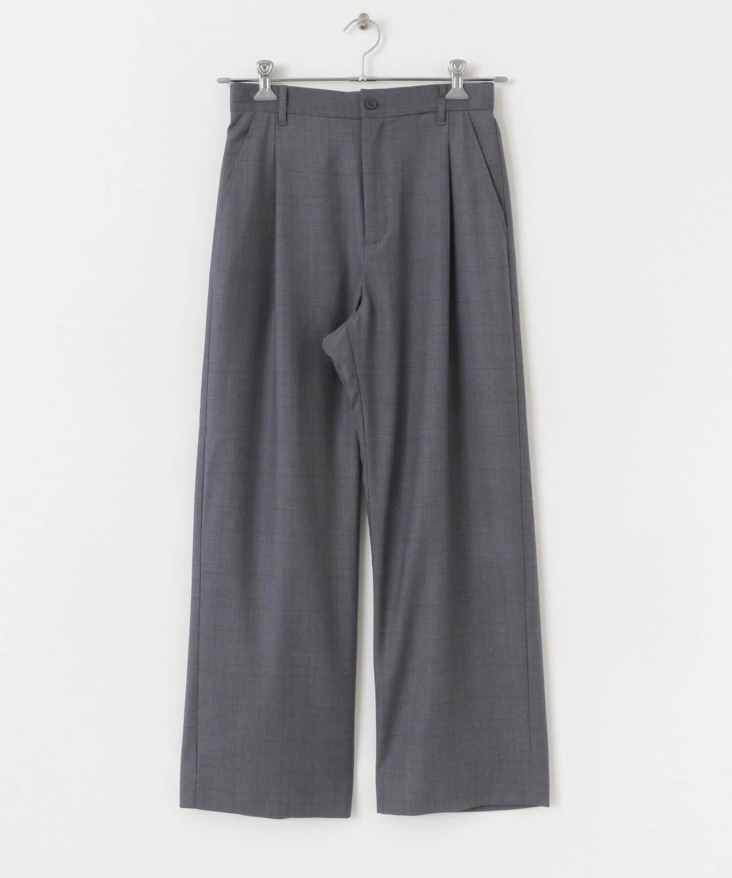 SENSE OF PLACE by URBAN RESEARCH「チェックワンタックワイドスラックス」|その他|