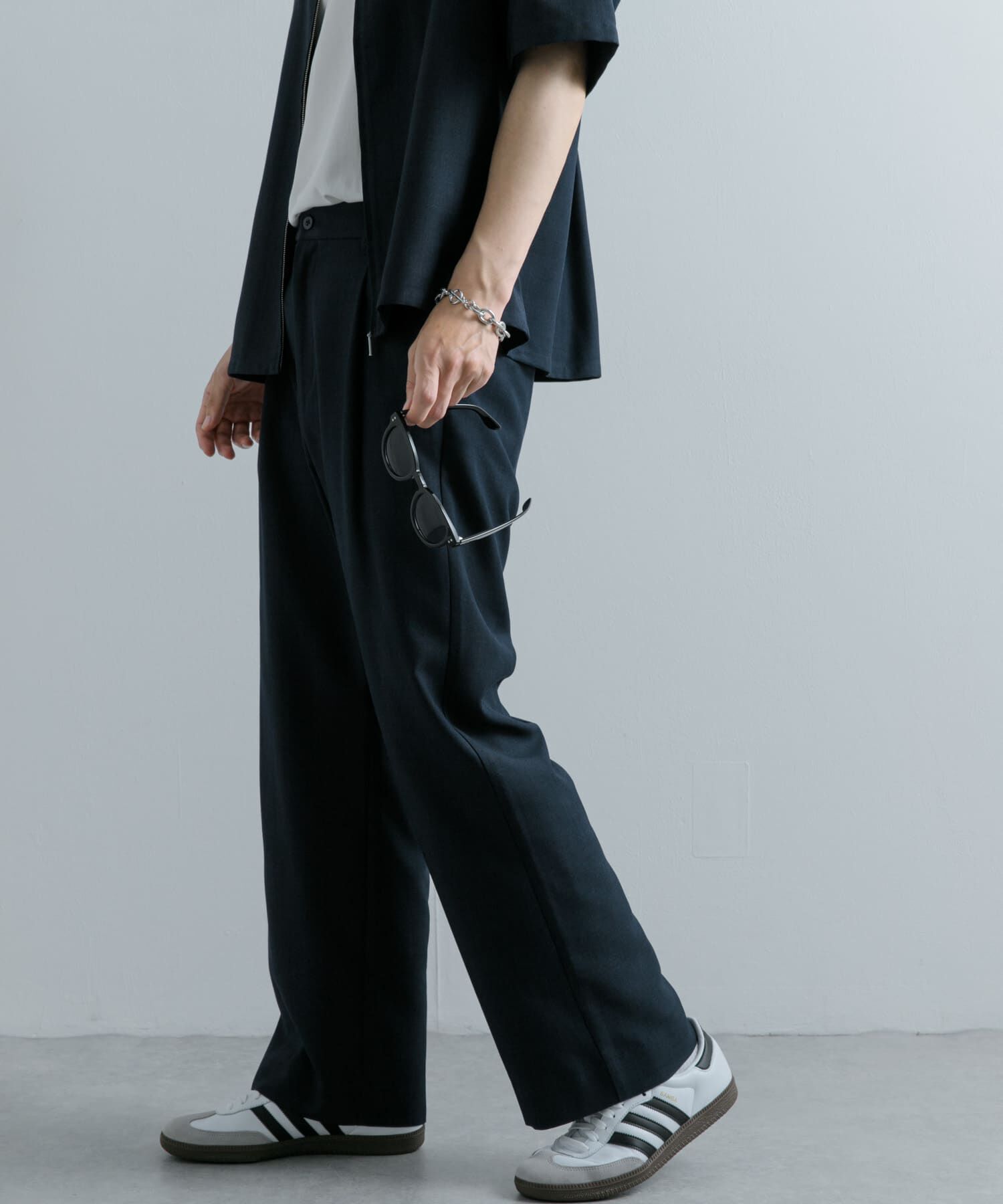 SENSE OF PLACE by URBAN RESEARCH「チェックワンタックワイドスラックス」|その他|