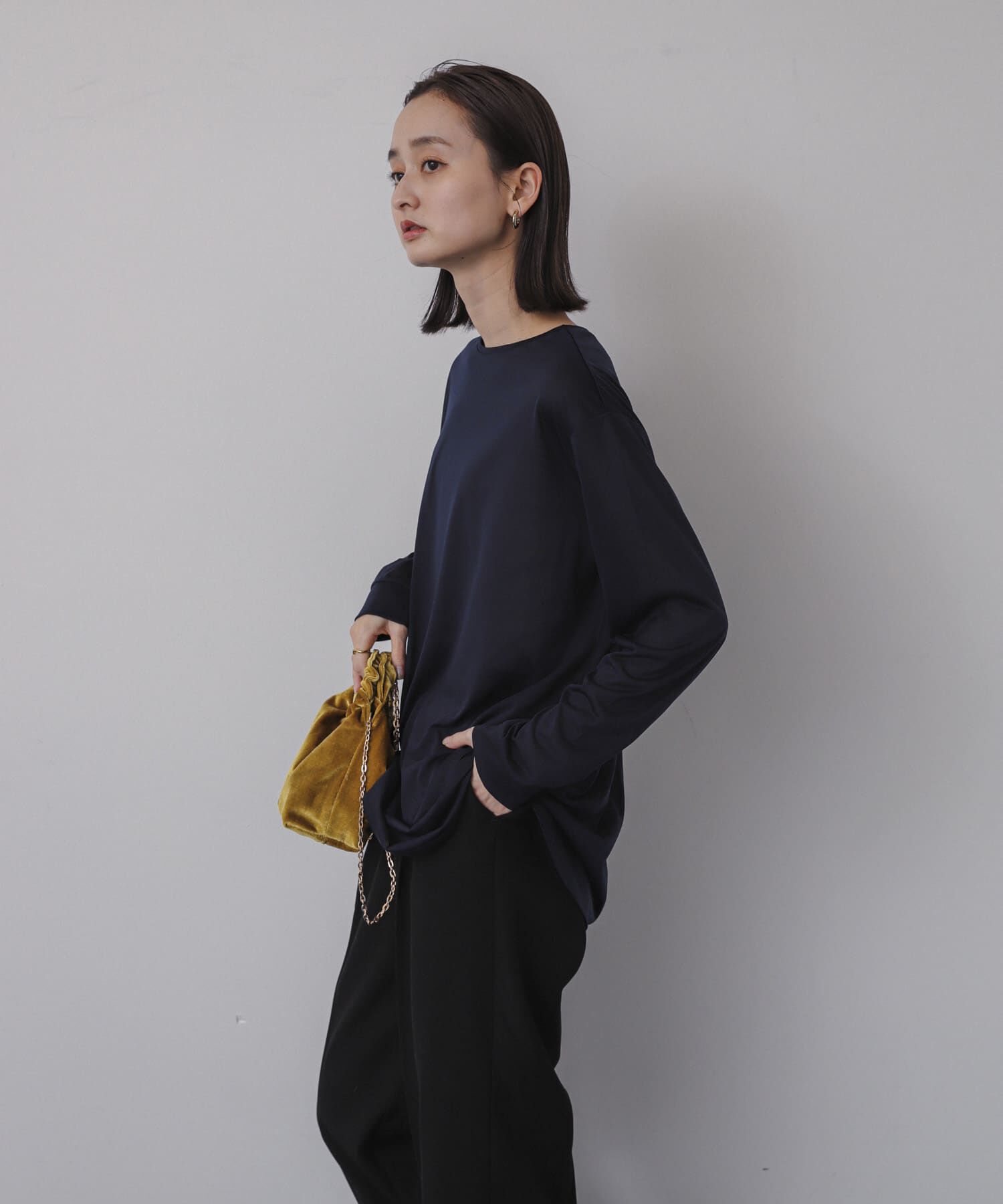 SENSE OF PLACE by URBAN RESEARCH「ラウンドテールシアールーズトップ」|Tシャツ・カットソー|