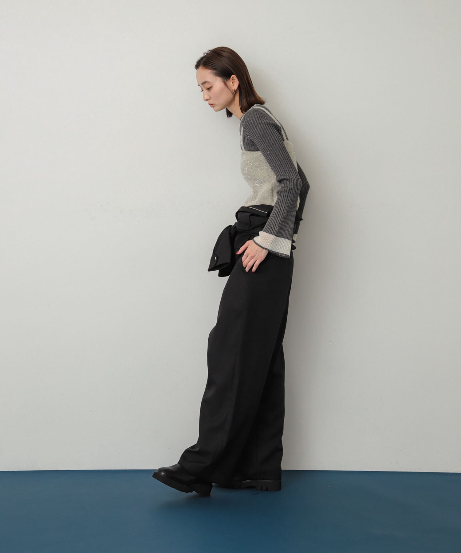 SENSE OF PLACE by URBAN RESEARCH「『別注』さらさ&times;SENSE OF PLACE　ソフトツイルジャンプスーツ」|スカート|