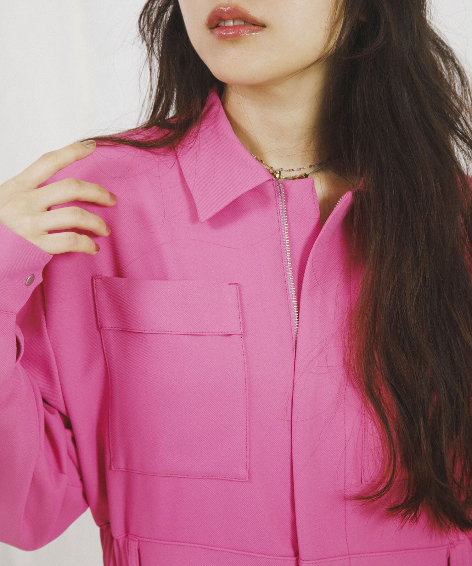 SENSE OF PLACE by URBAN RESEARCH「『別注』さらさ&times;SENSE OF PLACE　ソフトツイルジャンプスーツ」|スカート|