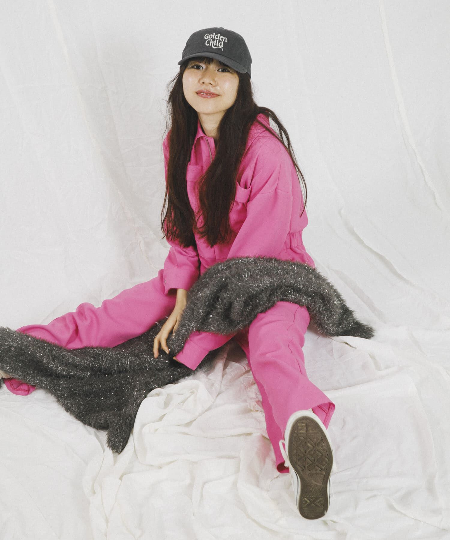 SENSE OF PLACE by URBAN RESEARCH「『別注』さらさ&times;SENSE OF PLACE　ソフトツイルジャンプスーツ」|スカート|