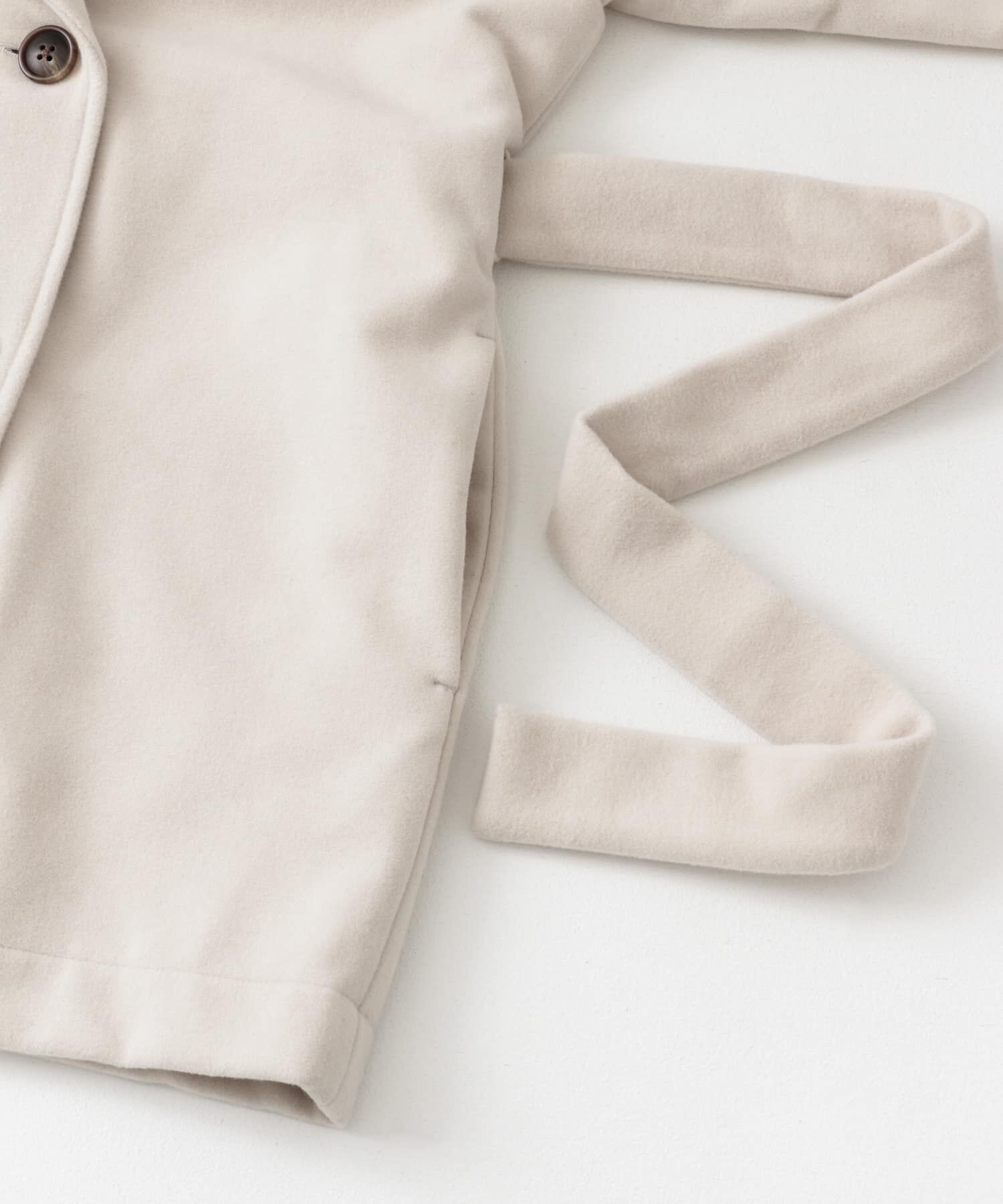 SENSE OF PLACE by URBAN RESEARCH「ビッグカラーミディコート」|ノーカラーコート|