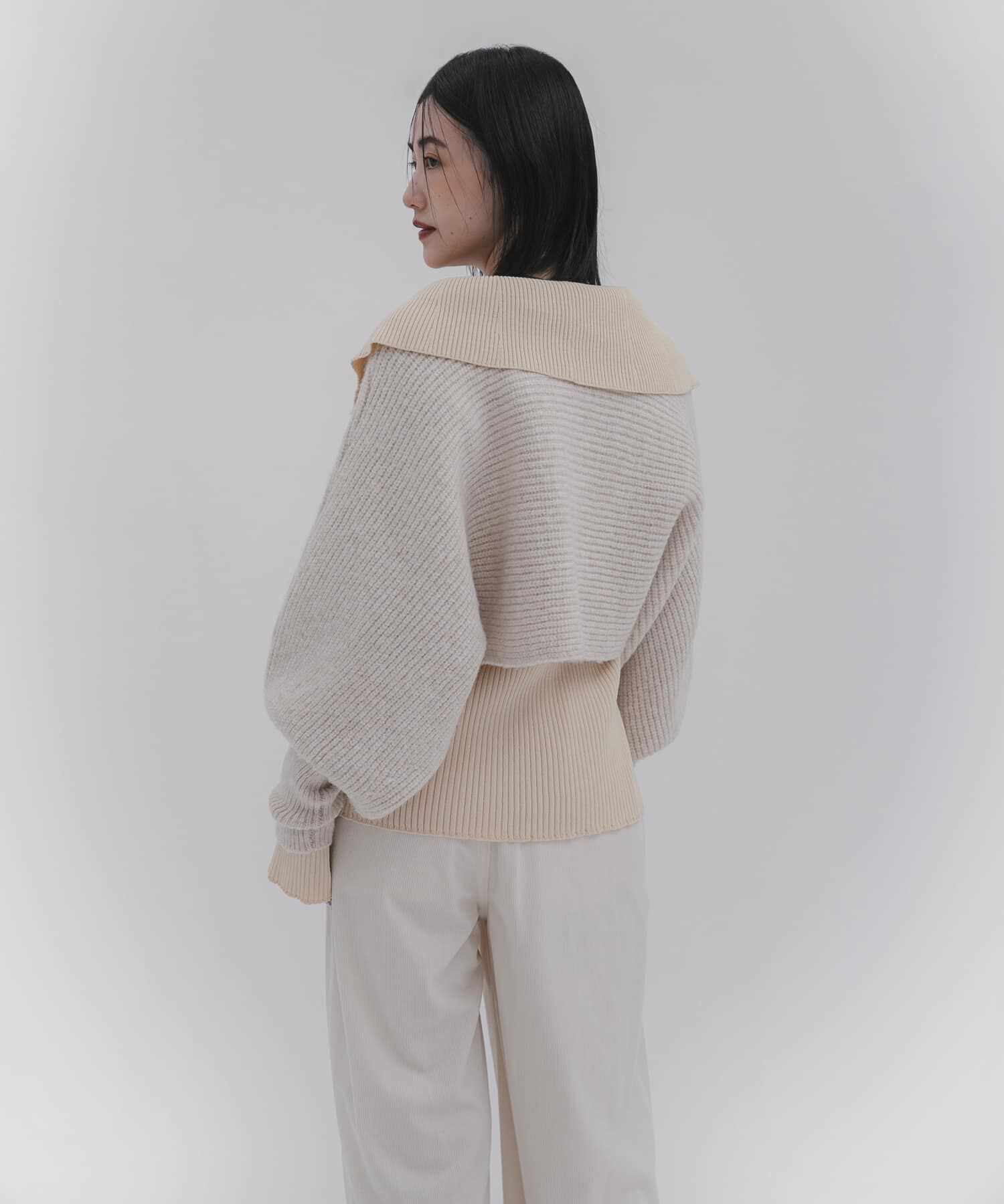 SENSE OF PLACE by URBAN RESEARCH「クロップドドルマンカーディガン」|ニット・セーター|