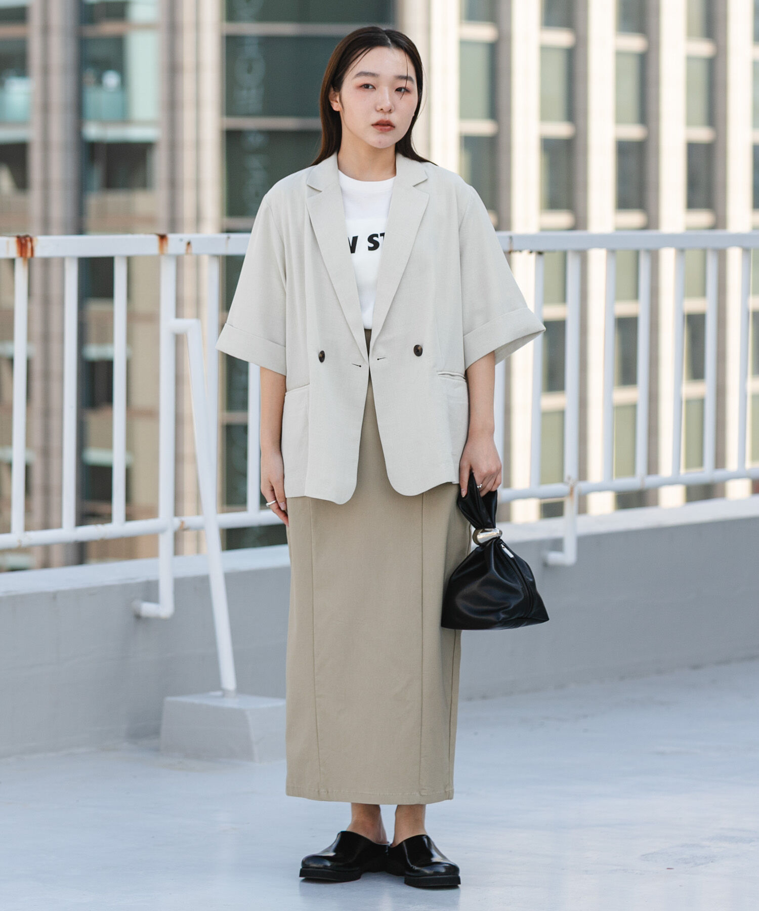 SENSE OF PLACE by URBAN RESEARCH「『一部WEB限定サイズ』ストレッチタイトスカート」|スカート|