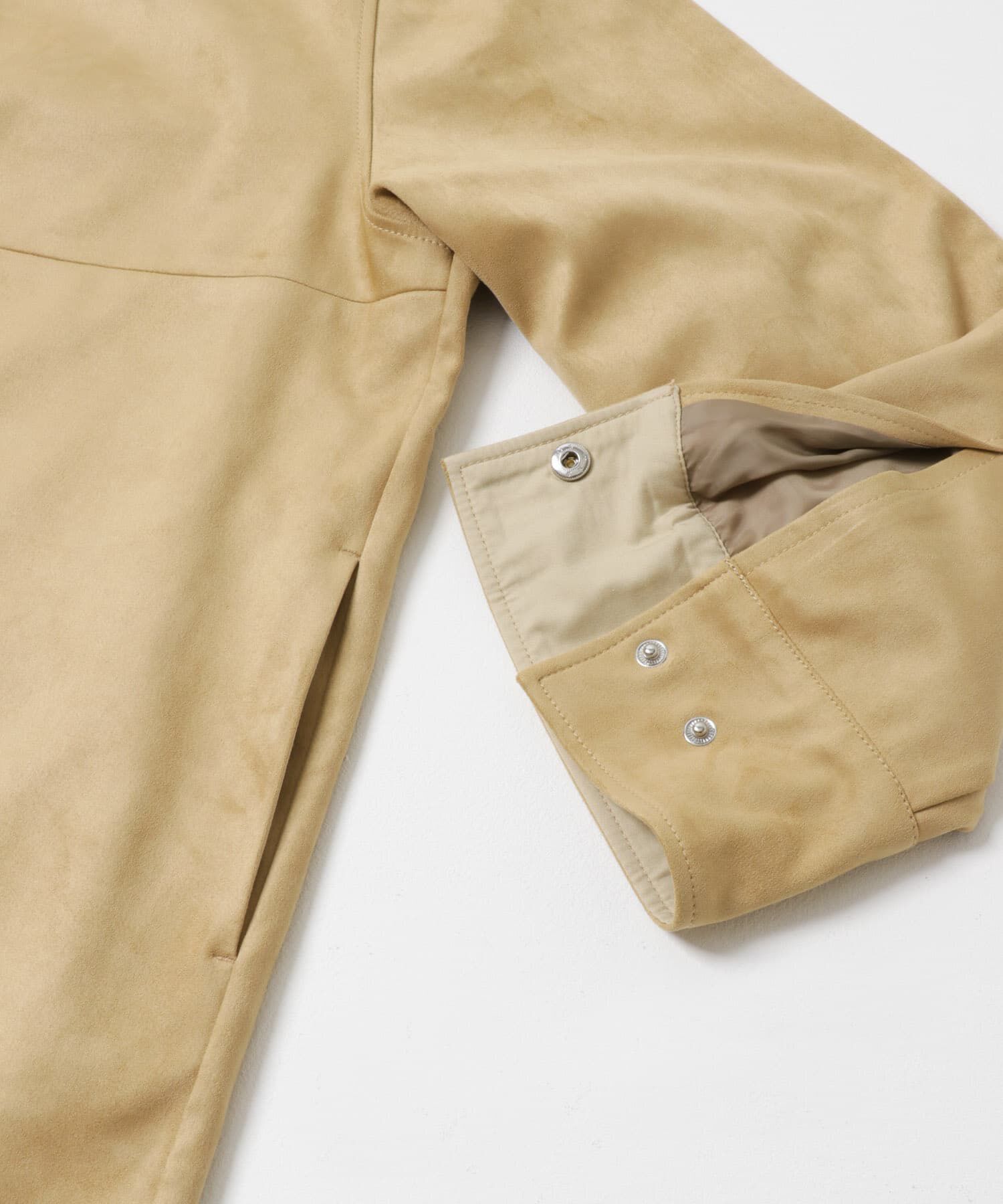 SENSE OF PLACE by URBAN RESEARCH「FSステンカラージャケット」|ノーカラーコート|