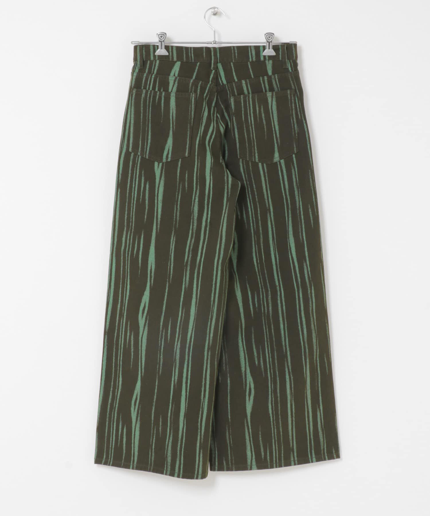 SENSE OF PLACE by URBAN RESEARCH「マーブルプリントワイドデニム」|デニム|