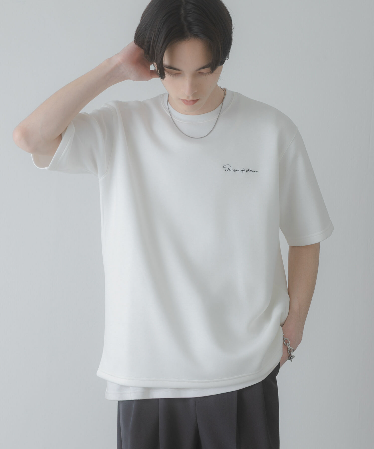 SENSE OF PLACE by URBAN RESEARCH「『一部WEB限定ｶﾗｰ』『接触冷感/速乾』ｼｼｭｳﾀﾞﾝﾎﾞｰﾙﾎﾟﾝﾁ」|Tシャツ・カットソー|