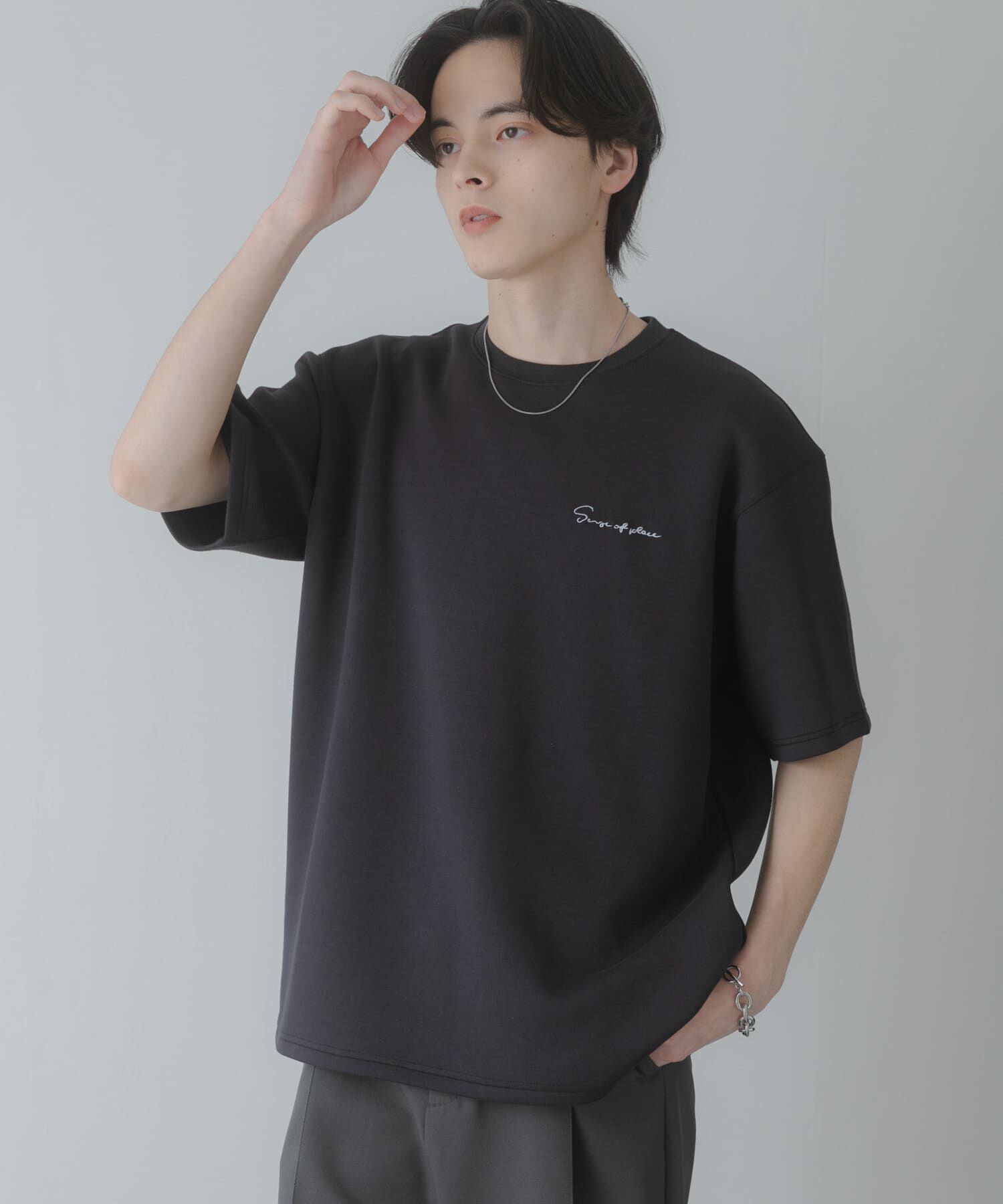SENSE OF PLACE by URBAN RESEARCH「『一部WEB限定ｶﾗｰ』『接触冷感/速乾』ｼｼｭｳﾀﾞﾝﾎﾞｰﾙﾎﾟﾝﾁ」|Tシャツ・カットソー|
