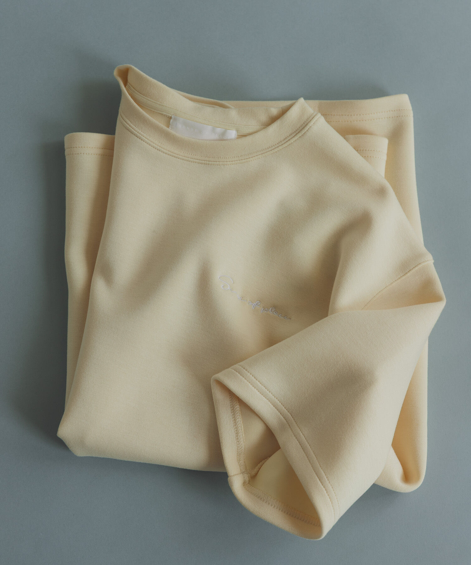 SENSE OF PLACE by URBAN RESEARCH「『一部WEB限定ｶﾗｰ』『接触冷感/速乾』ｼｼｭｳﾀﾞﾝﾎﾞｰﾙﾎﾟﾝﾁ」|Tシャツ・カットソー|イエロー