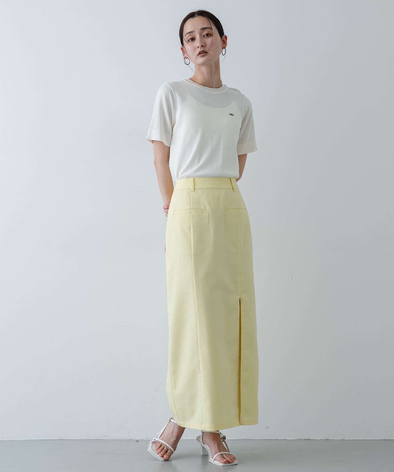 SENSE OF PLACE by URBAN RESEARCH「ジップスリットアイラインスカート」|スカート|