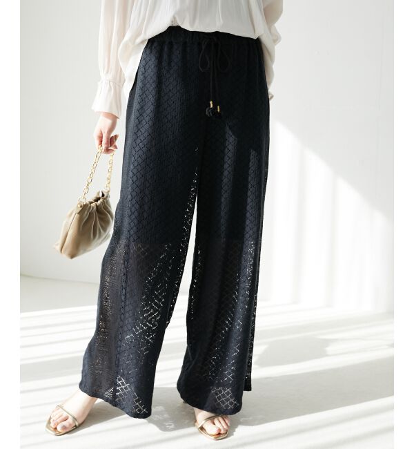  「《手洗い可能》Fanakaミックスレースパンツ」|その他|