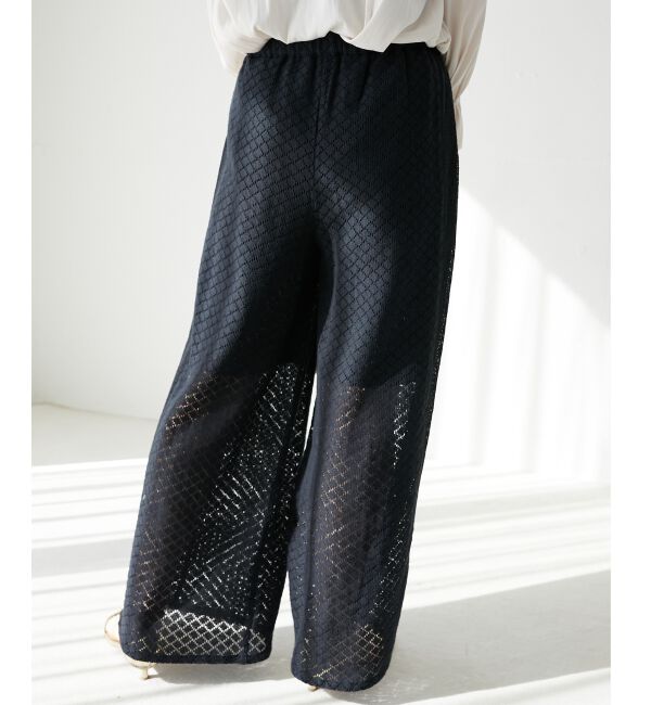  「《手洗い可能》Fanakaミックスレースパンツ」|その他|