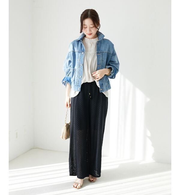  「《手洗い可能》Fanakaミックスレースパンツ」|その他|