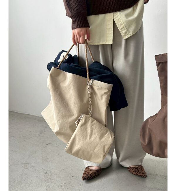  「【撥水】ナイロンパッカブルトート」|トートバッグ|