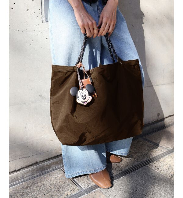  「【撥水】ナイロンパッカブルトート」|トートバッグ|ブラウン
