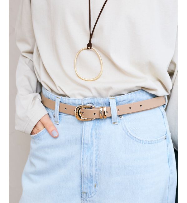  「ゴールドバックルベルト」|ベルト|