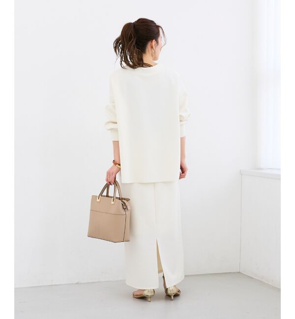  「カットジョーゼットナロースカート」|スカート|