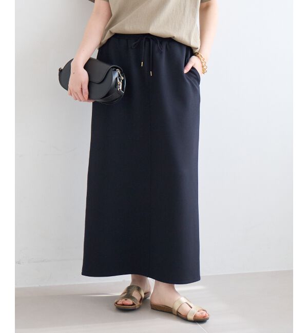  「カットジョーゼットナロースカート」|スカート|