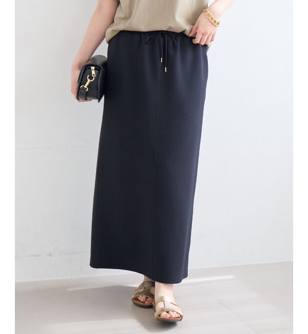  「カットジョーゼットナロースカート」|スカート|