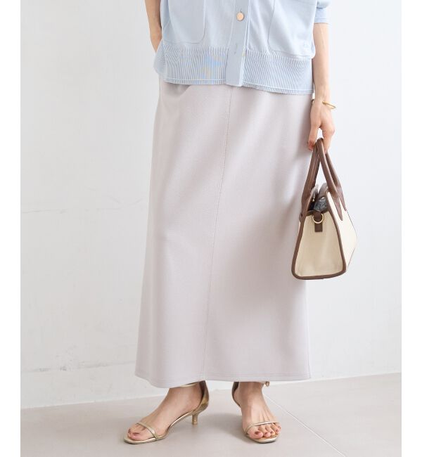  「カットジョーゼットナロースカート」|スカート|