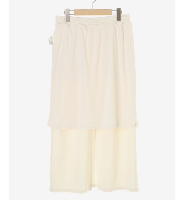  「カットジョーゼットナロースカート」|スカート|