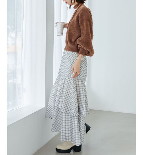 MAJESTICLEGON「ランダムティアードスカート」|スカート|