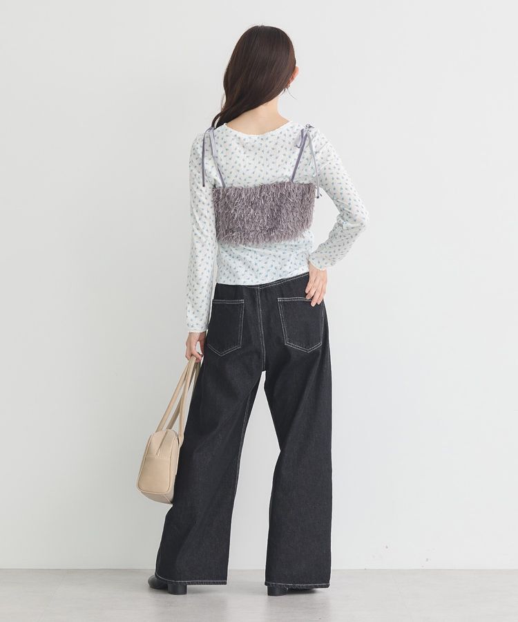 earth music&ecology「【WEB限定】アイレットジャカードタイトプルオーバー」|Tシャツ・カットソー|