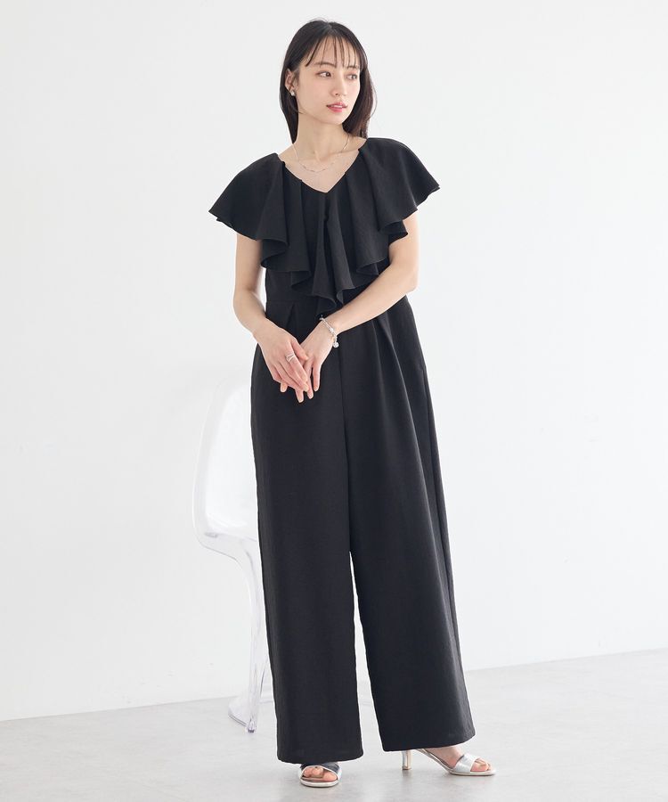 earth music&ecology「ラッフルサロペット」|オールインワン|