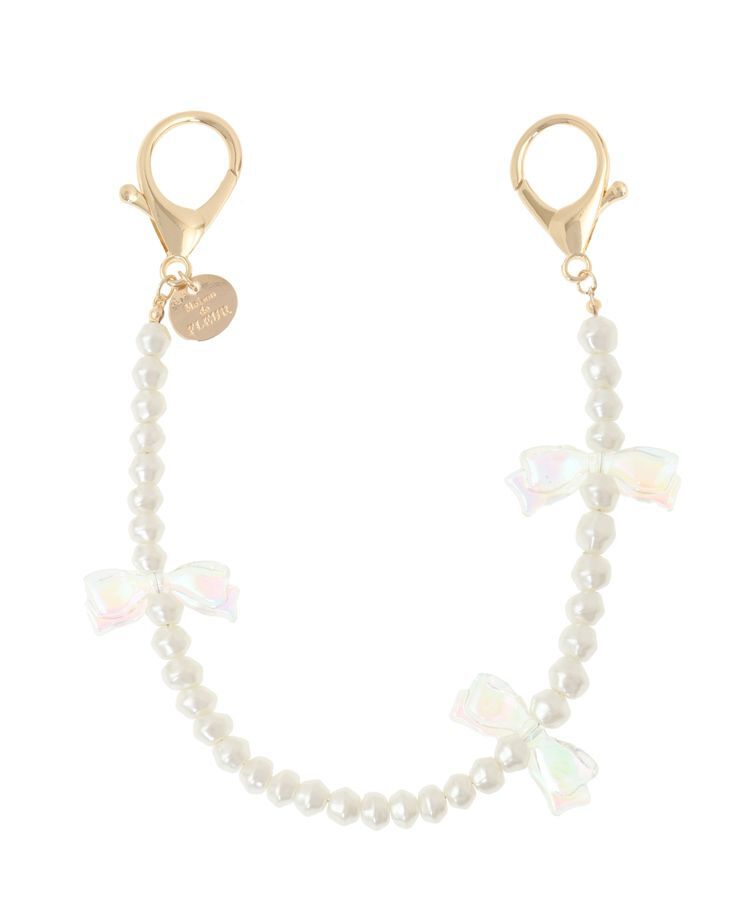 Maison de FLEUR「オーロラリボンパールチャーム」|その他|