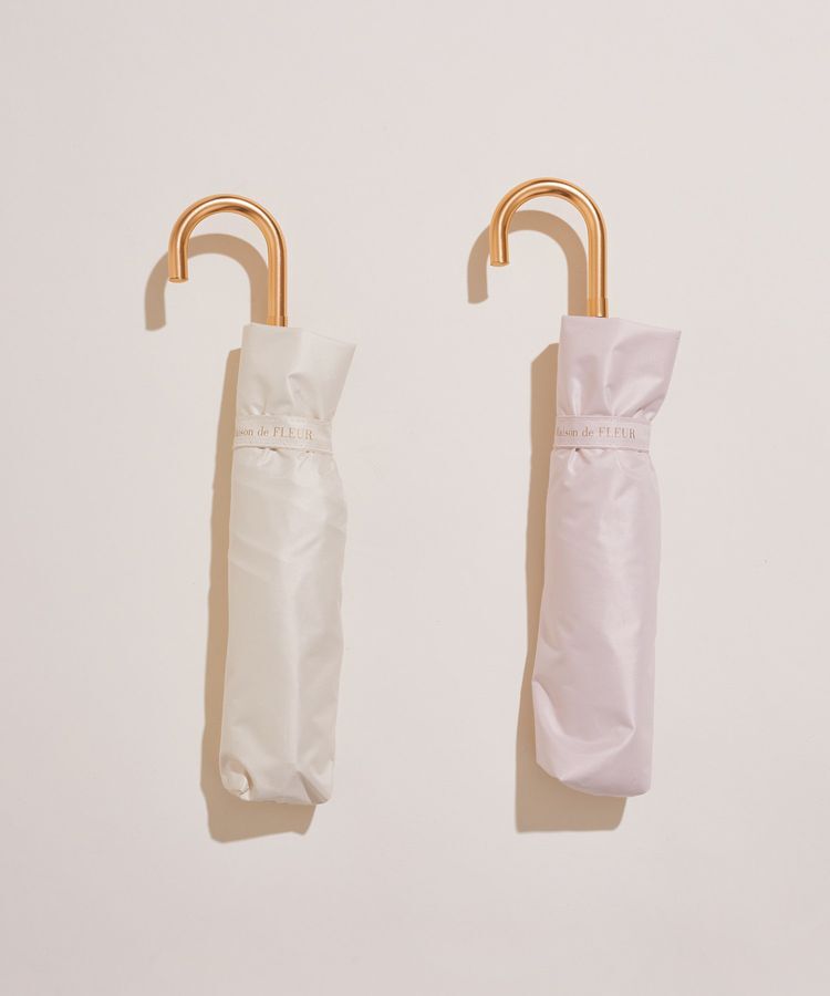 Maison de FLEUR「遮光&UV CUT 折りたたみ傘」|傘|