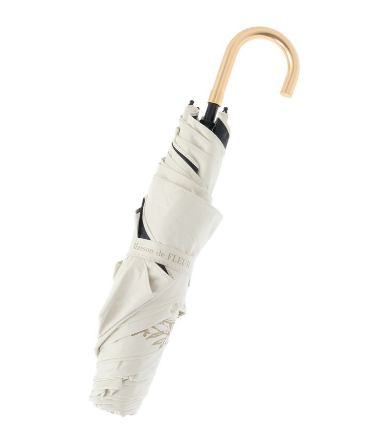 Maison de FLEUR「遮光&UV CUT 折りたたみ傘」|傘|