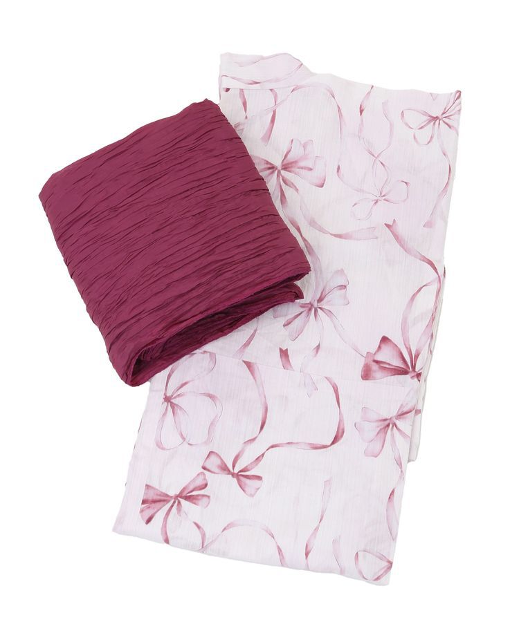 Maison de FLEUR「【兵児帯セット】リボン浴衣」|その他|