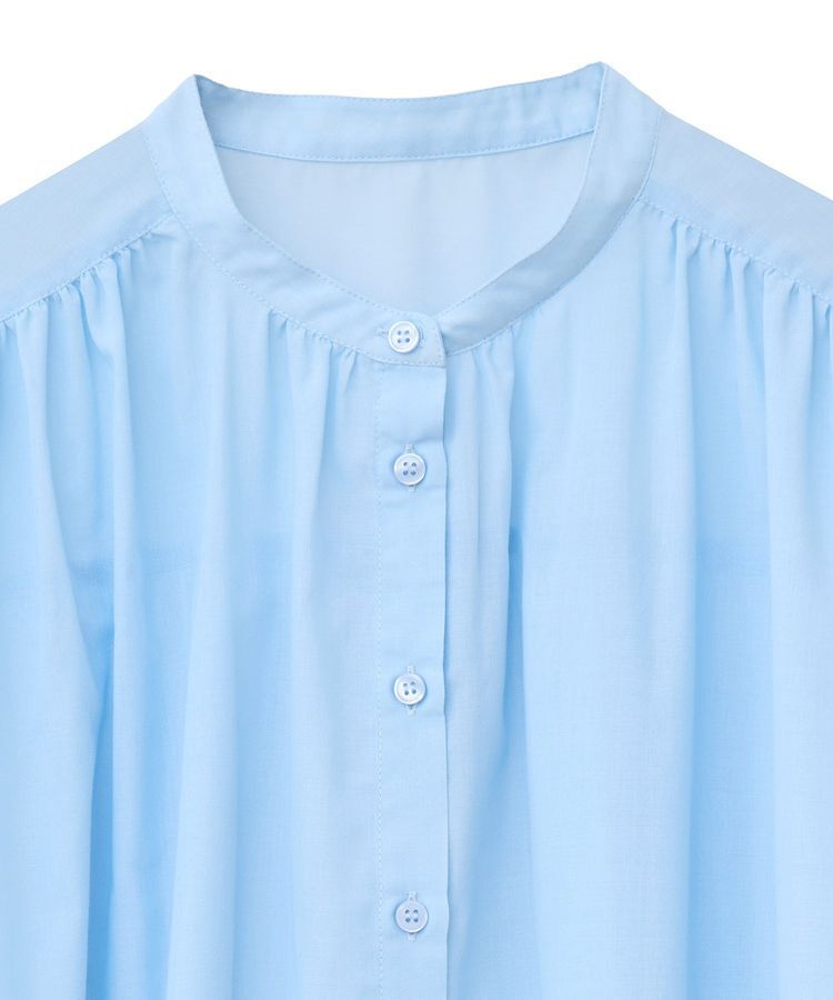 AMERICAN HOLIC「イージーケア 接触冷感フレンチスリーブギャザーシャツ」|シャツ・ブラウス|