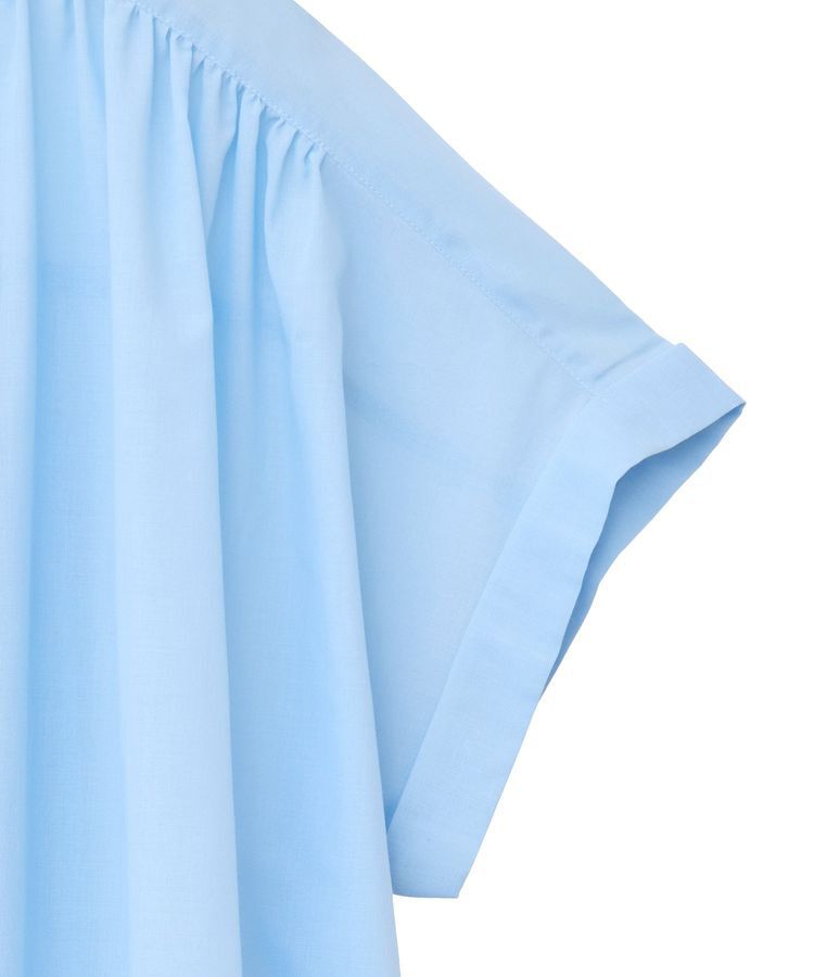 AMERICAN HOLIC「イージーケア 接触冷感フレンチスリーブギャザーシャツ」|シャツ・ブラウス|