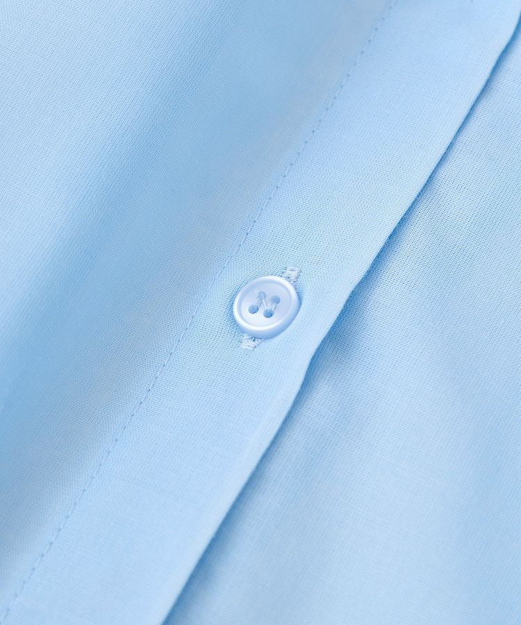 AMERICAN HOLIC「イージーケア 接触冷感フレンチスリーブギャザーシャツ」|シャツ・ブラウス|