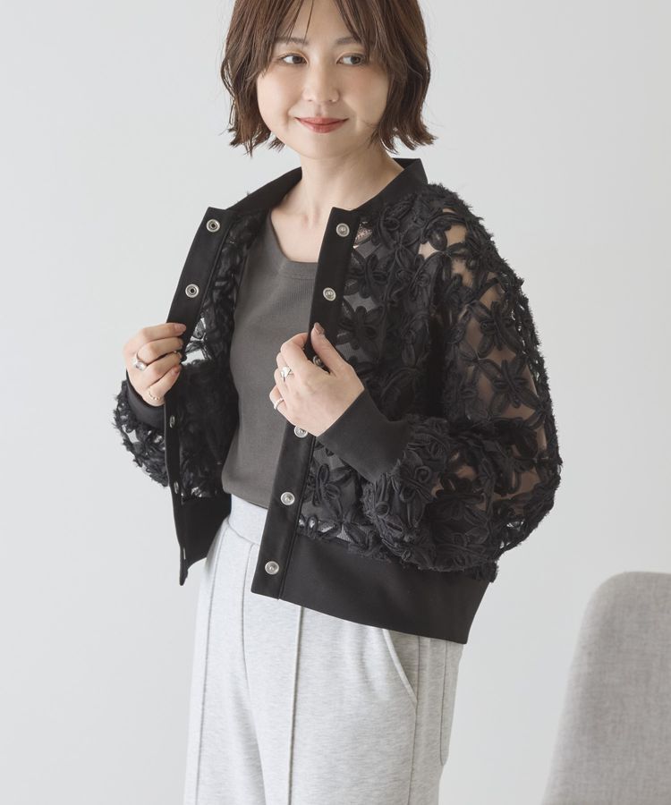 AMERICAN HOLIC「アートレースカーディガン」|カーディガン|