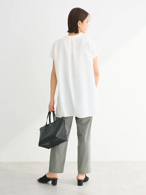 Green Parks「接触冷感　比翼ボタンチュニック」|チュニック|