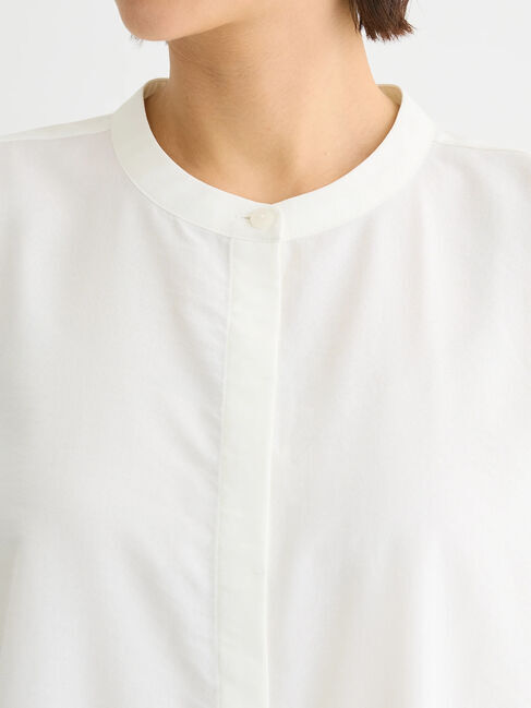 Green Parks「接触冷感　比翼ボタンチュニック」|チュニック|