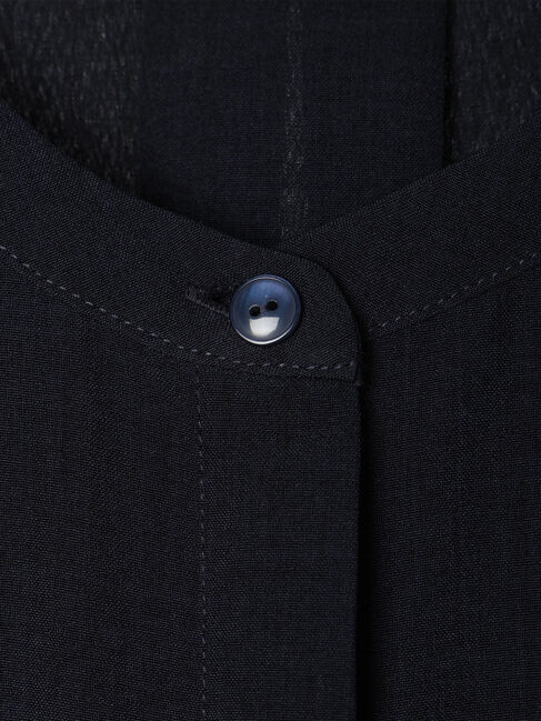 Green Parks「接触冷感　比翼ボタンチュニック」|チュニック|