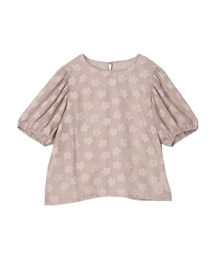 Green Parks「・ELENCARE　DUE　フラワージャカードブラウス」|シャツ・ブラウス|