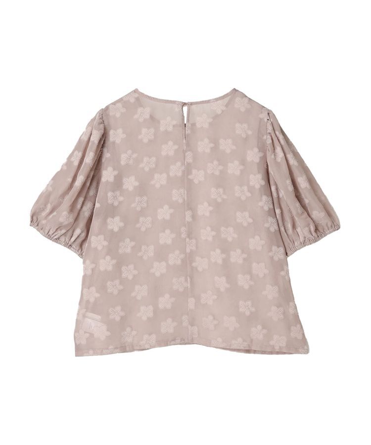 Green Parks「・ELENCARE　DUE　フラワージャカードブラウス」|シャツ・ブラウス|