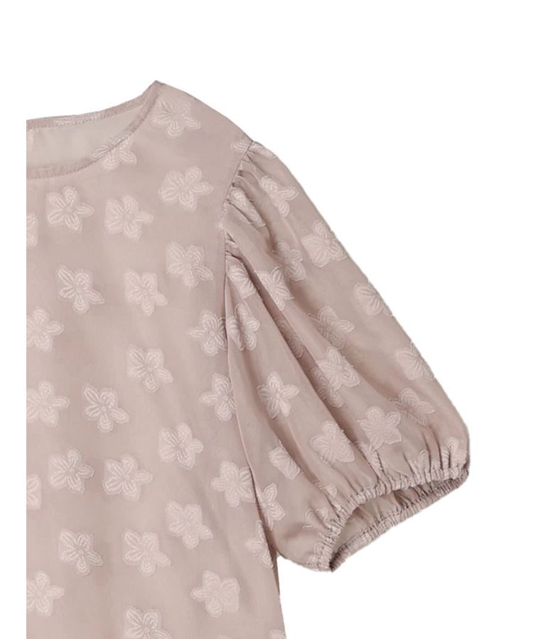 Green Parks「・ELENCARE　DUE　フラワージャカードブラウス」|シャツ・ブラウス|