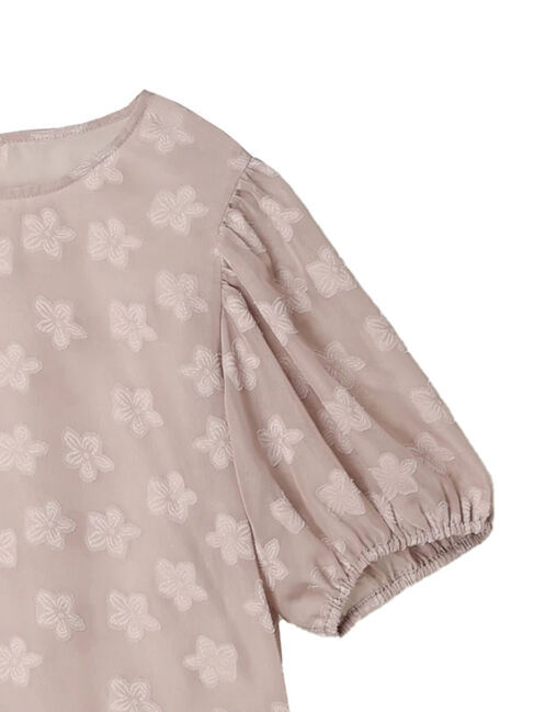 Green Parks「・ELENCARE　DUE　フラワージャカードブラウス」|シャツ・ブラウス|