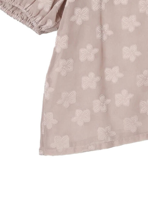 Green Parks「・ELENCARE　DUE　フラワージャカードブラウス」|シャツ・ブラウス|